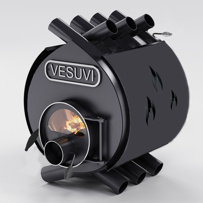 Булерьян «VESUVI» CLASSIC «ОO» +  скло і захисний кожух